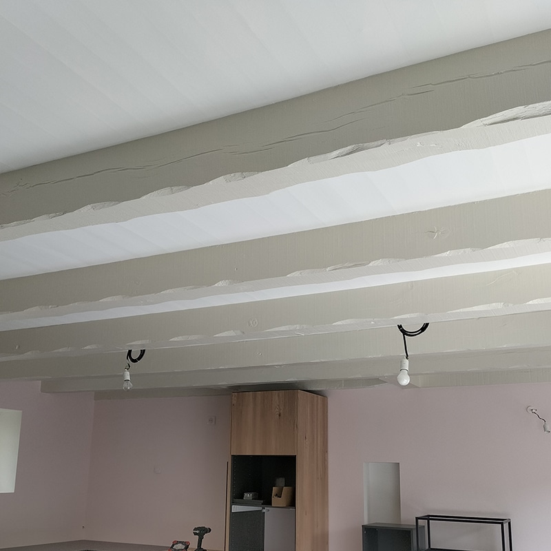 Rénovation plafond abîmé 